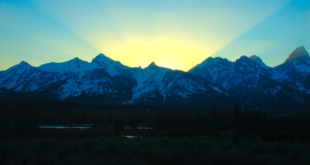 Teton Sun Set