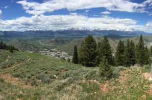 Teton Range from Snow King