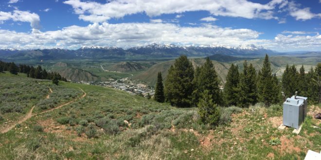 Teton Range from Snow King