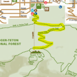 Snow King Trail Map