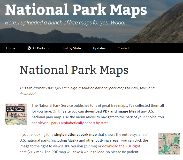 npmaps.com website